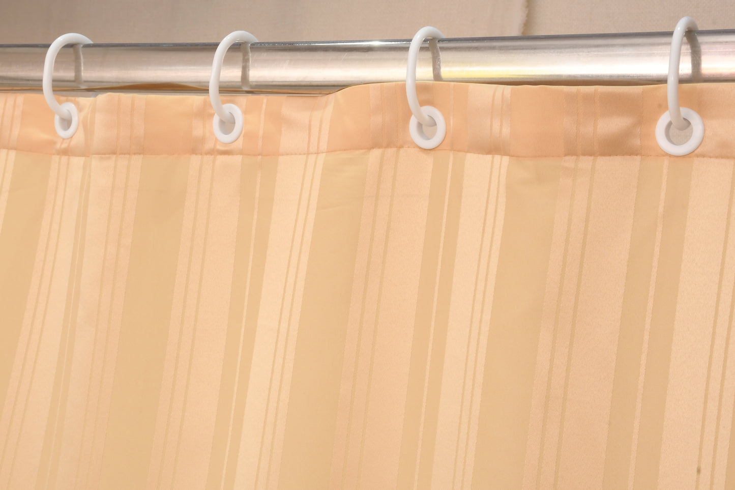 Doccia Shower Curtains with Water Resistance effect in Mango Colour