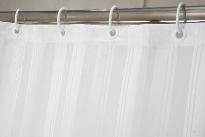 Doccia Shower Curtains with Water Resistance effect in White Colour