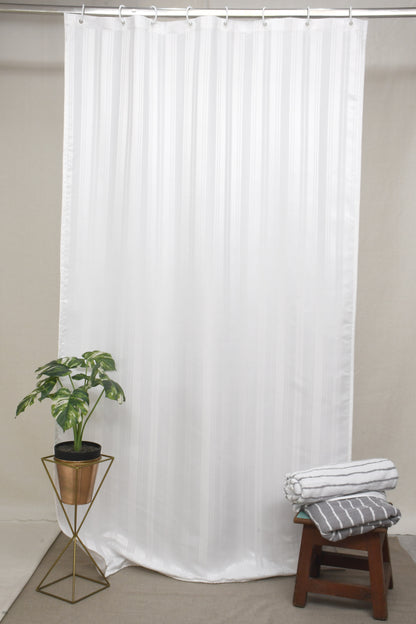 Doccia Shower Curtains with Water Resistance effect in  Off-White Colour