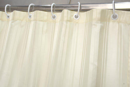 Doccia Shower Curtains with Water Resistance effect in  Cream Colour