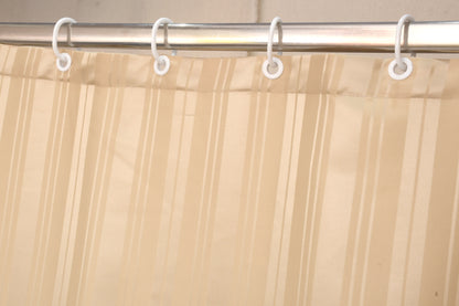 Doccia Shower Curtains with Water Resistance effect in Sand Colour