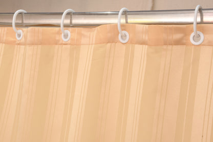Doccia Shower Curtains with Water Resistance effect in Mango Colour