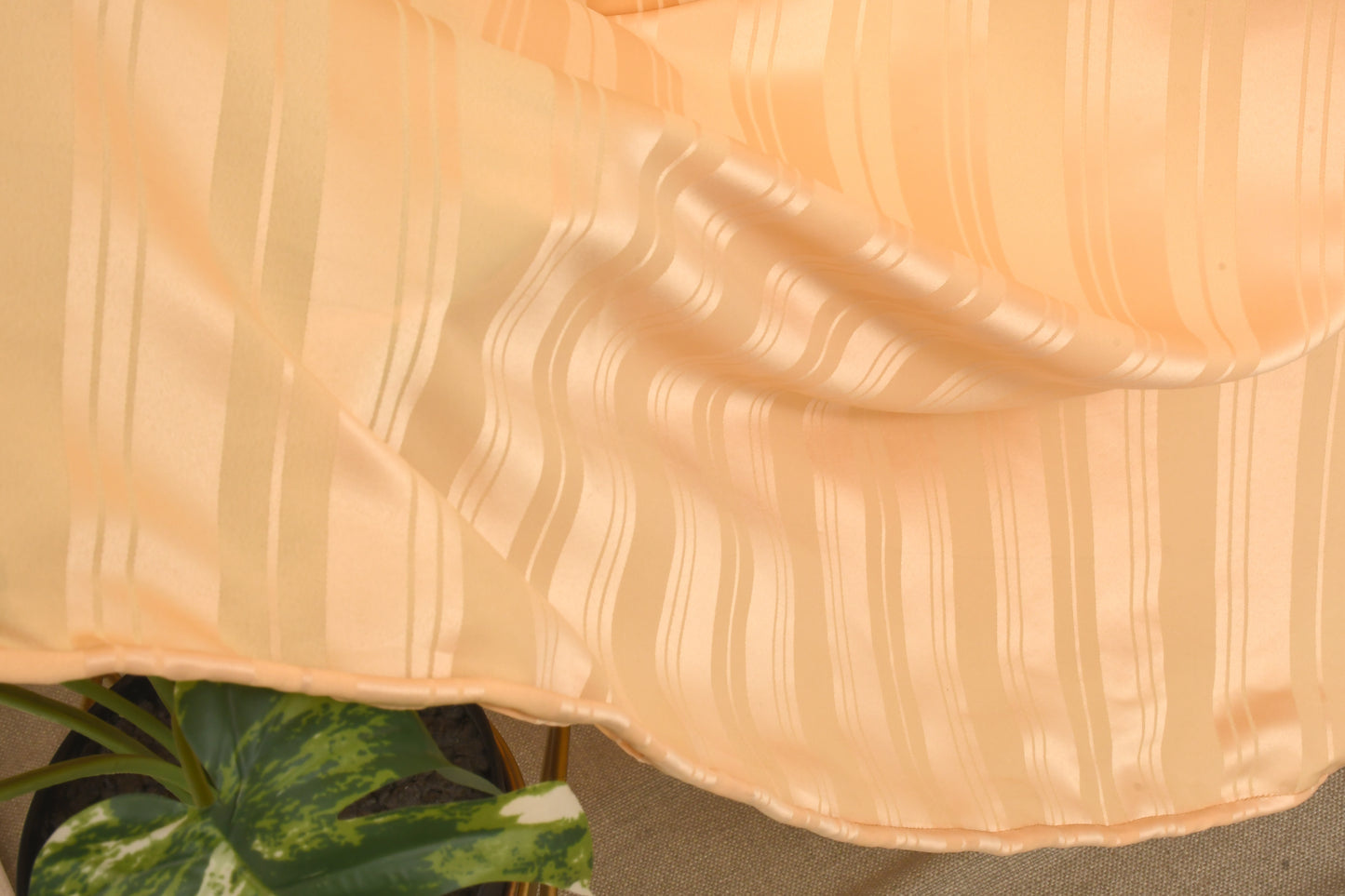 Doccia Shower Curtains with Water Resistance effect in Mango Colour
